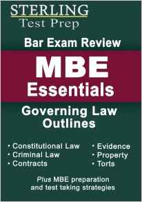 Sterling Bar Exam Review MBE Essentials