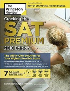 Cracking the SAT Premium Edition 2018