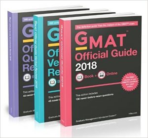 GMAT Official Guide 2018 Bundle
